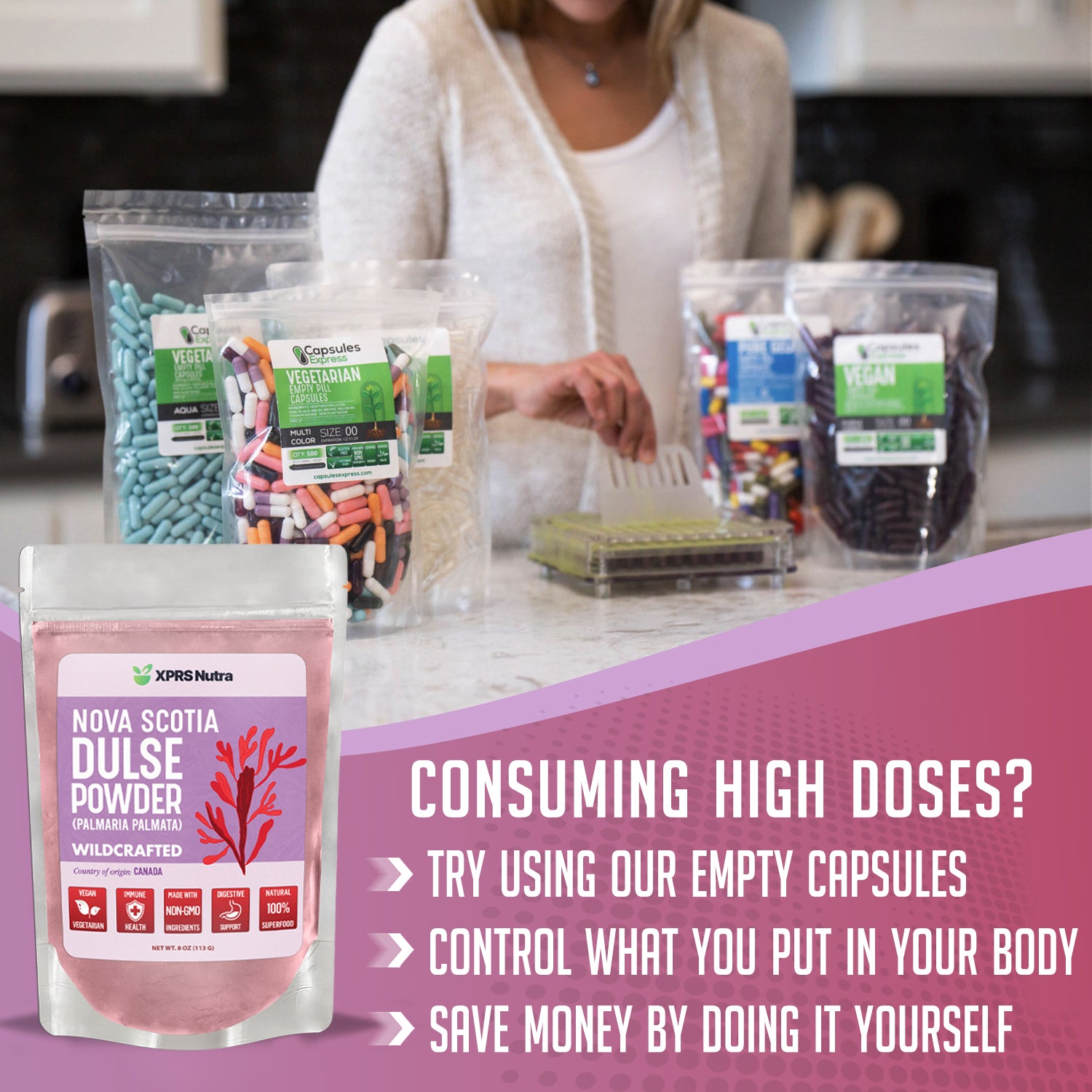 Wildcrafted Nova Scotia Dulse Powder
