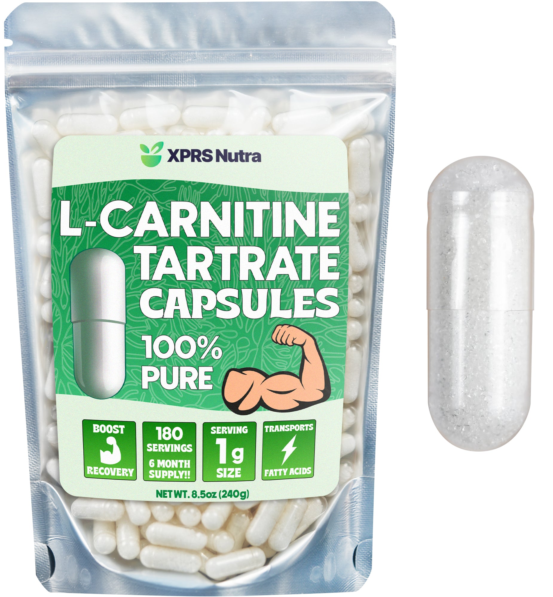 l carnitine powder or capsule L Carnitine Powder Capsules – XPRS Nutra