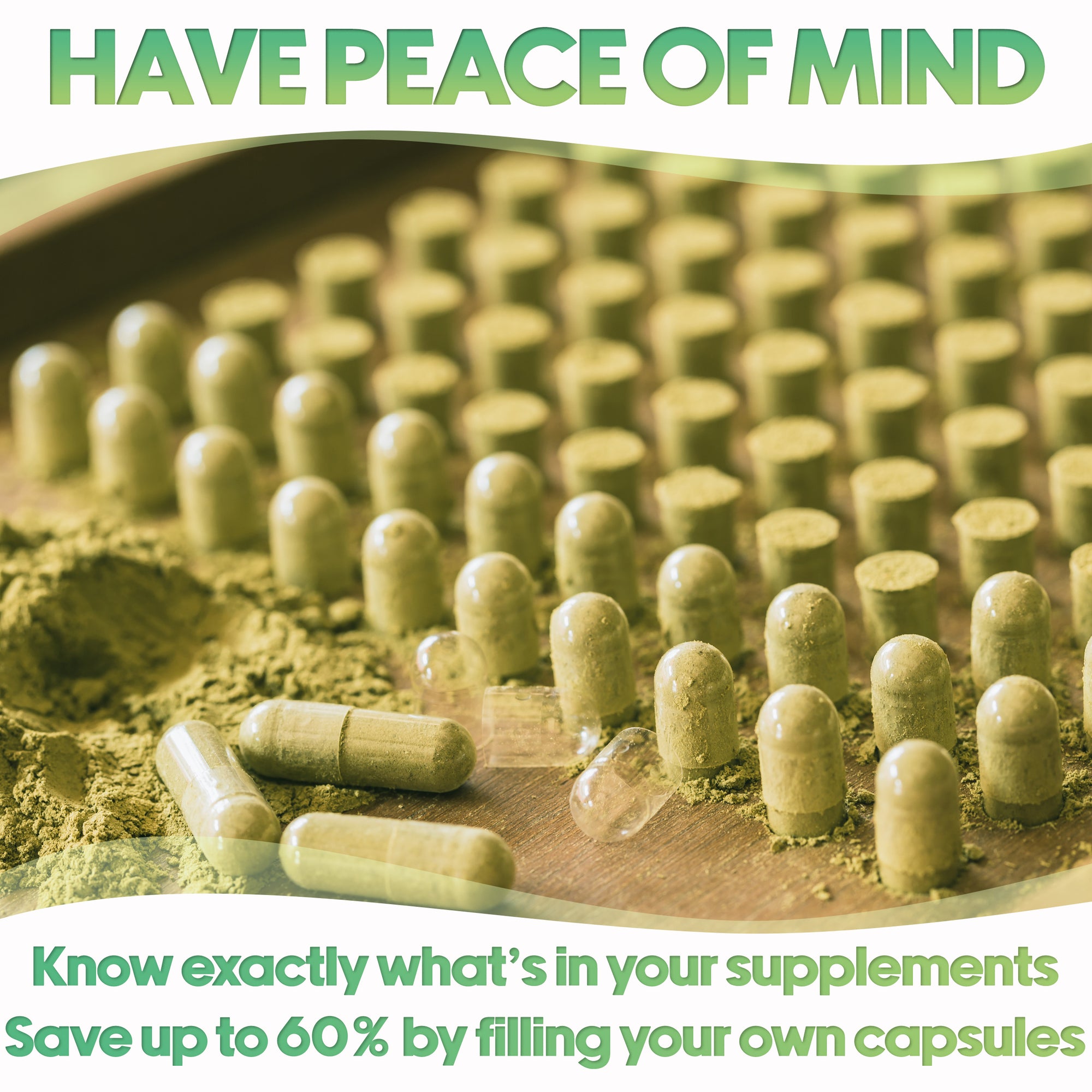 Size 0 Empty Vegan Capsules