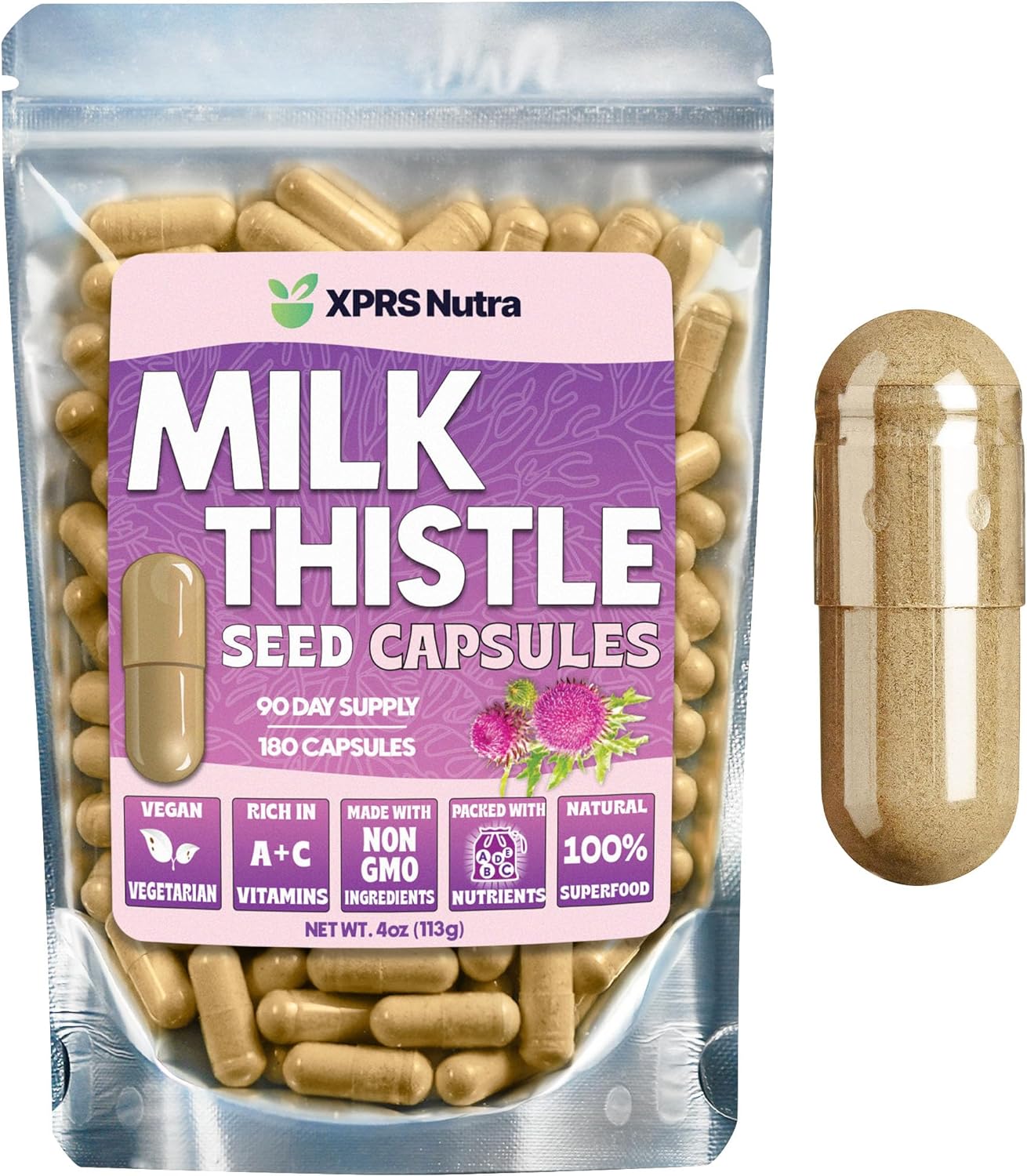 Milk Thistle Seed Capsules