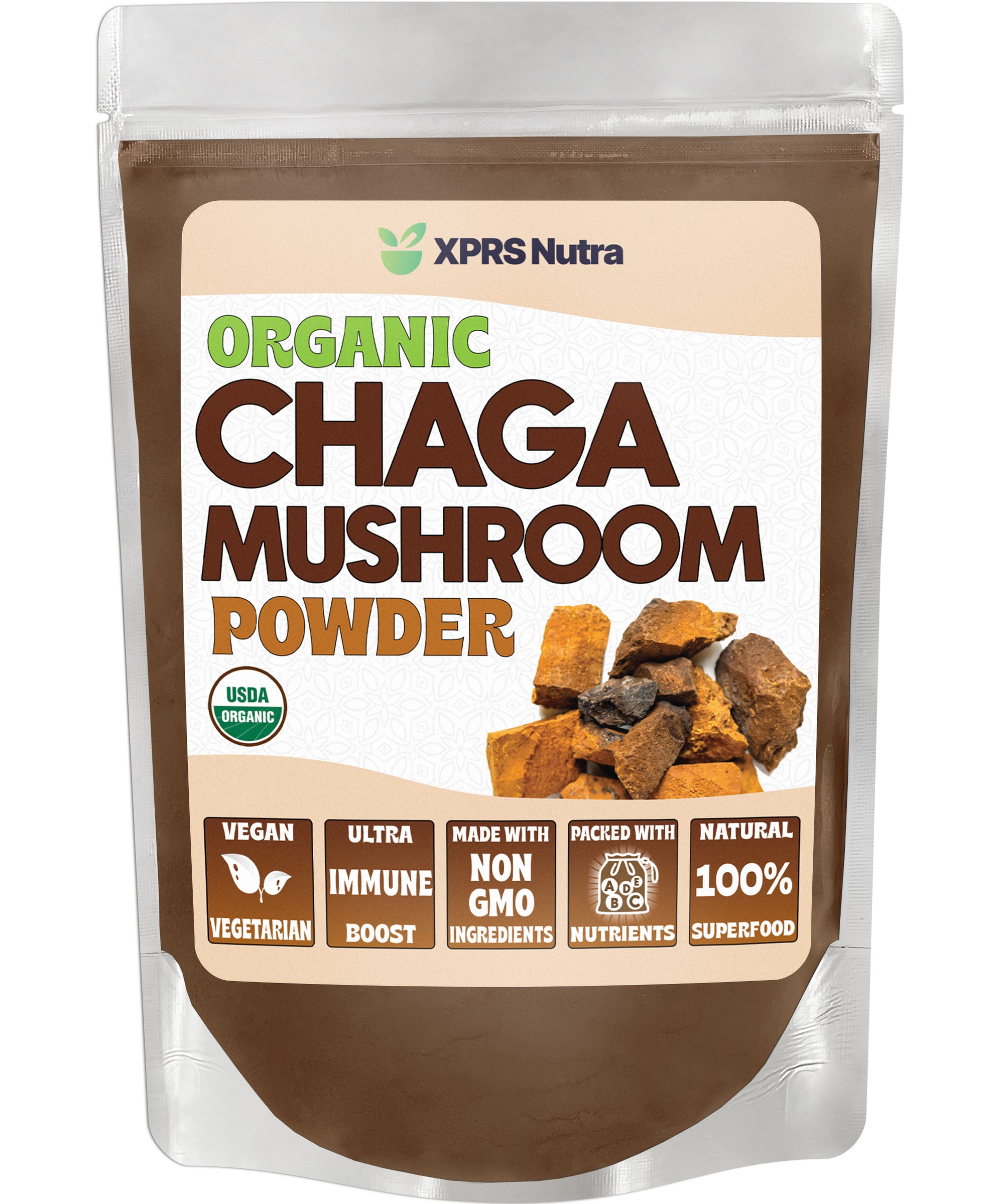 Organic Chaga Mushroom Powder