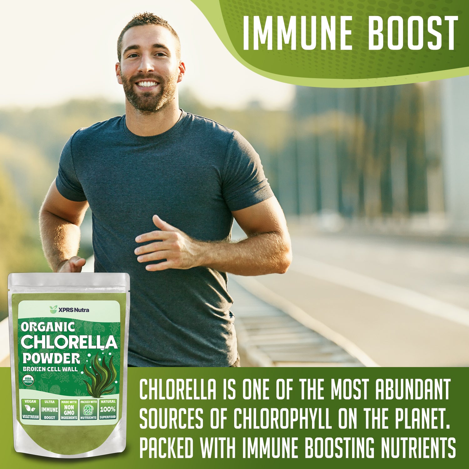 Organic Chlorella Powder