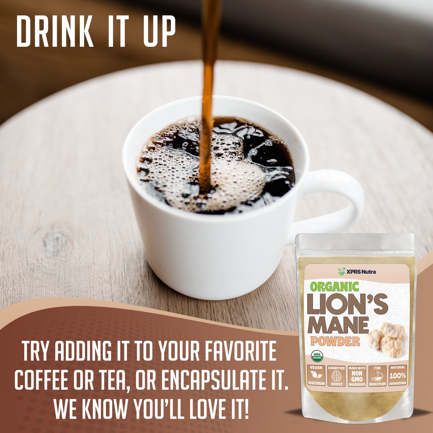 Organic Lion's Mane Powder
