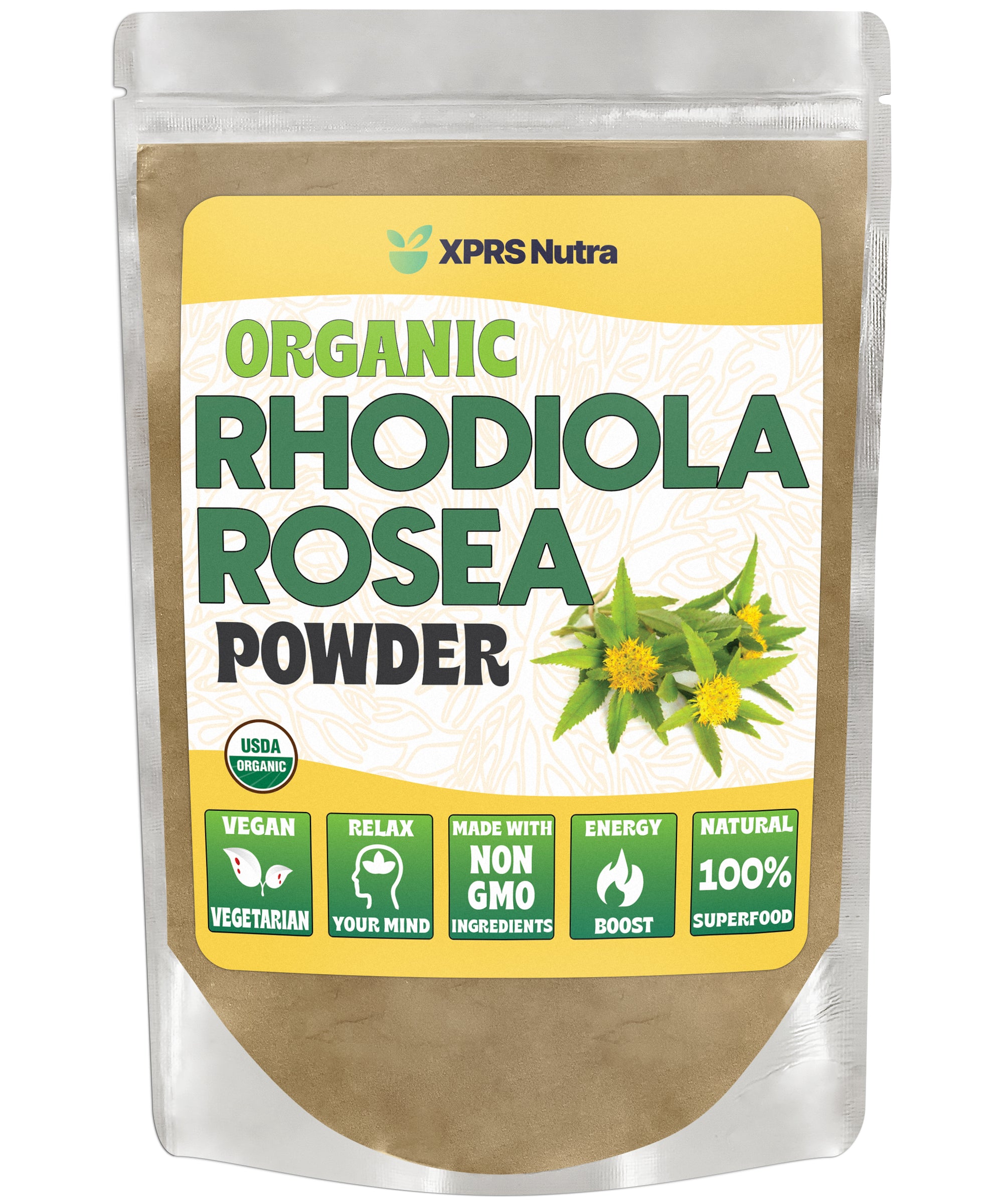 Organic Rhodiola Rosea Powder