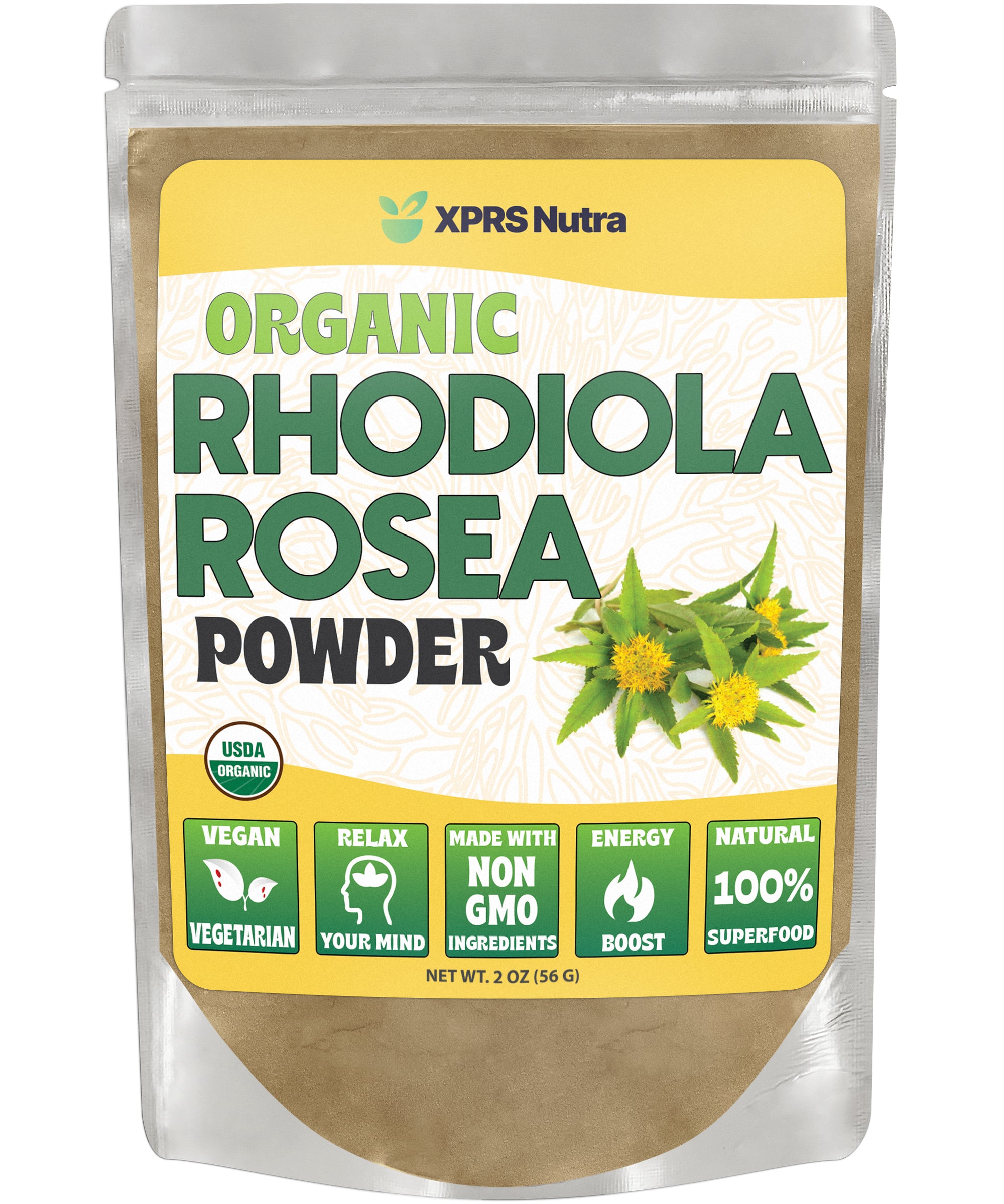 Organic Rhodiola Rosea Powder