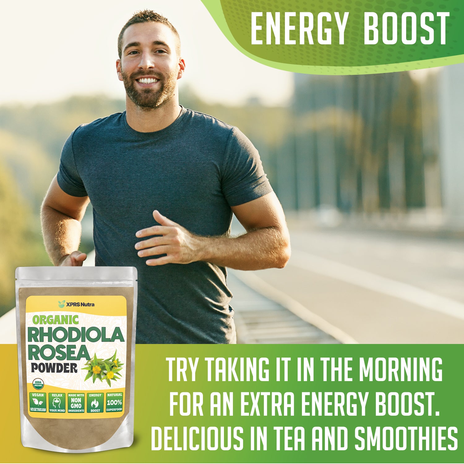 Organic Rhodiola Rosea Powder