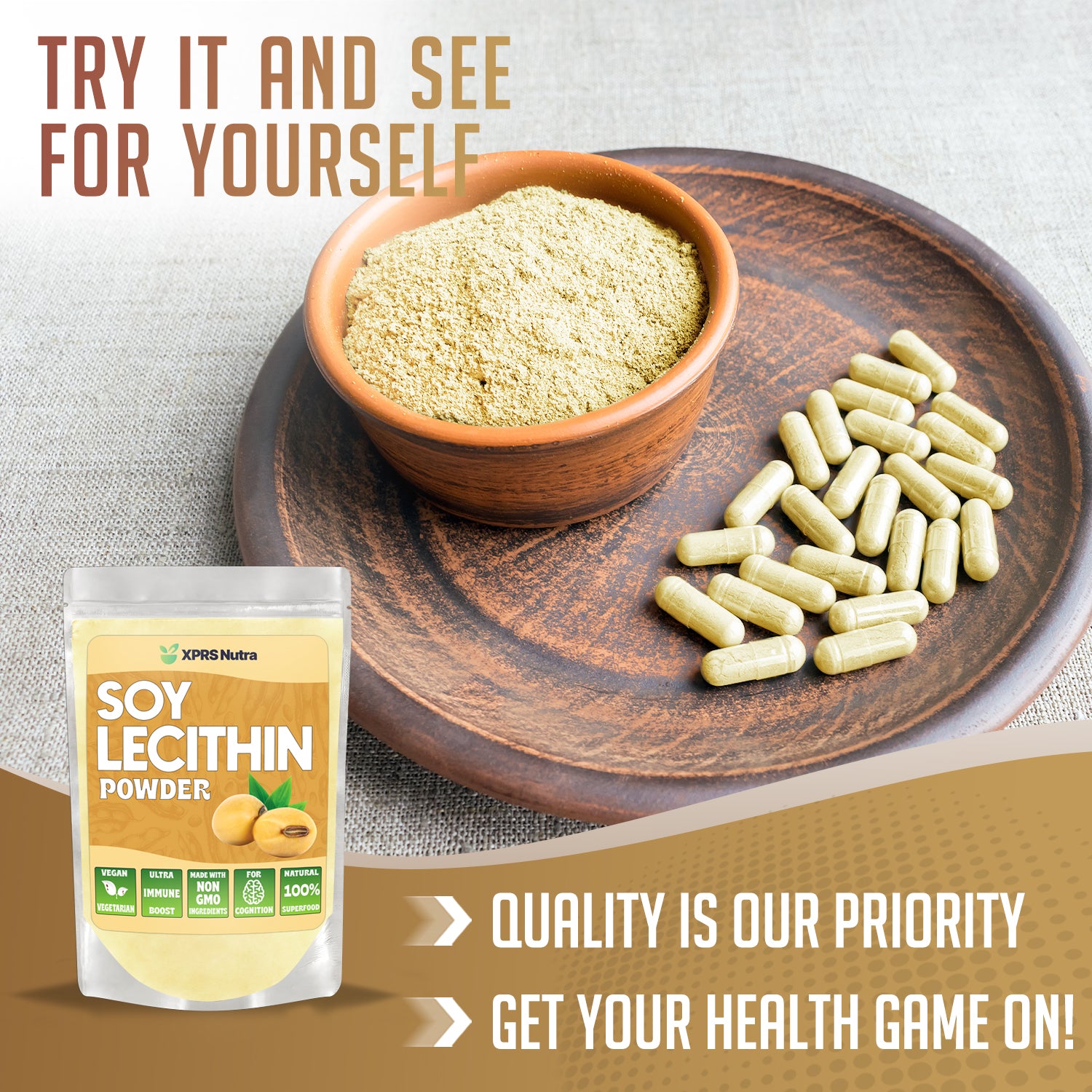 Soy Lecithin Powder