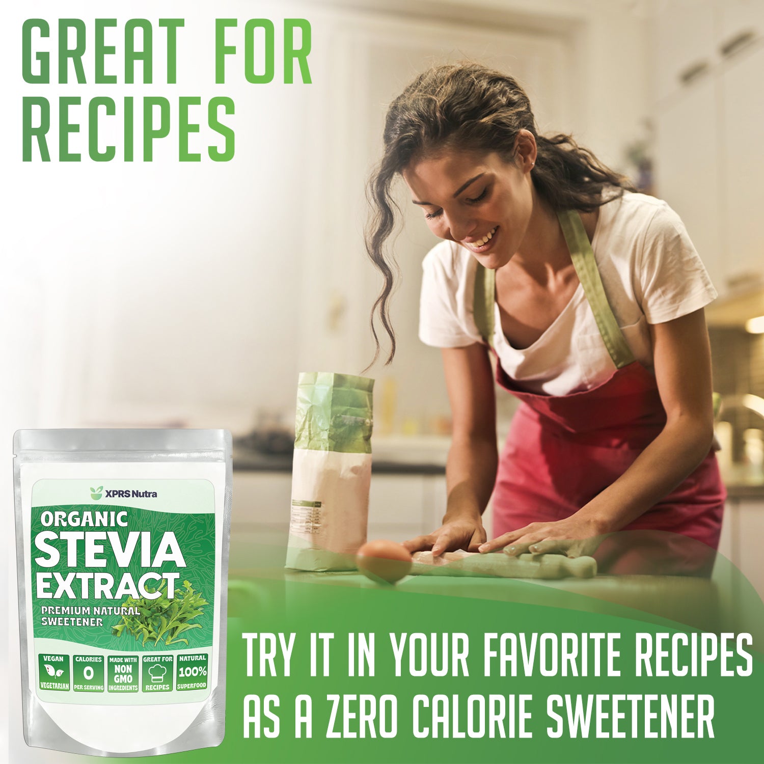 Organic Stevia Extract Powder