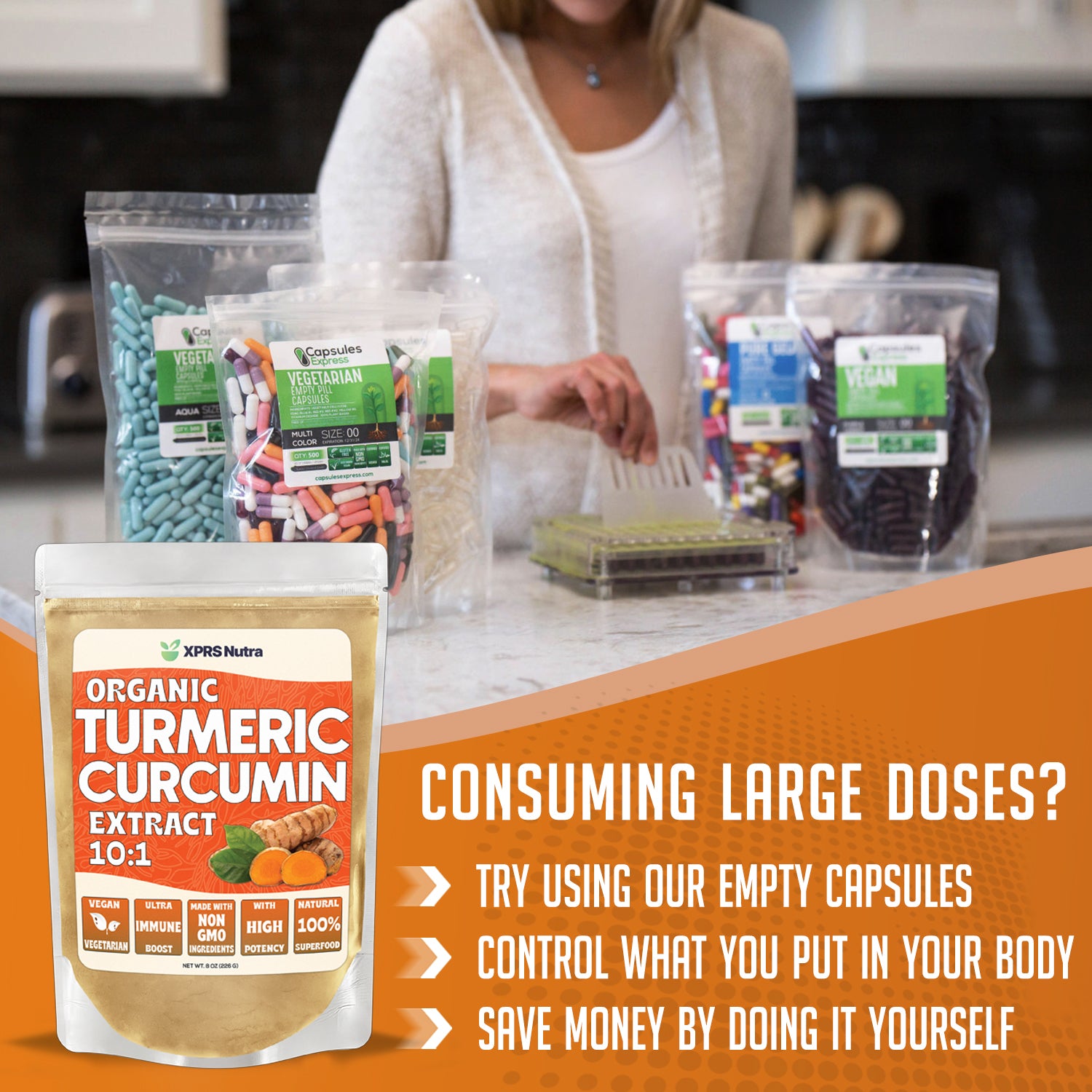Organic Turmeric Curcumin Powder Extract 10:1