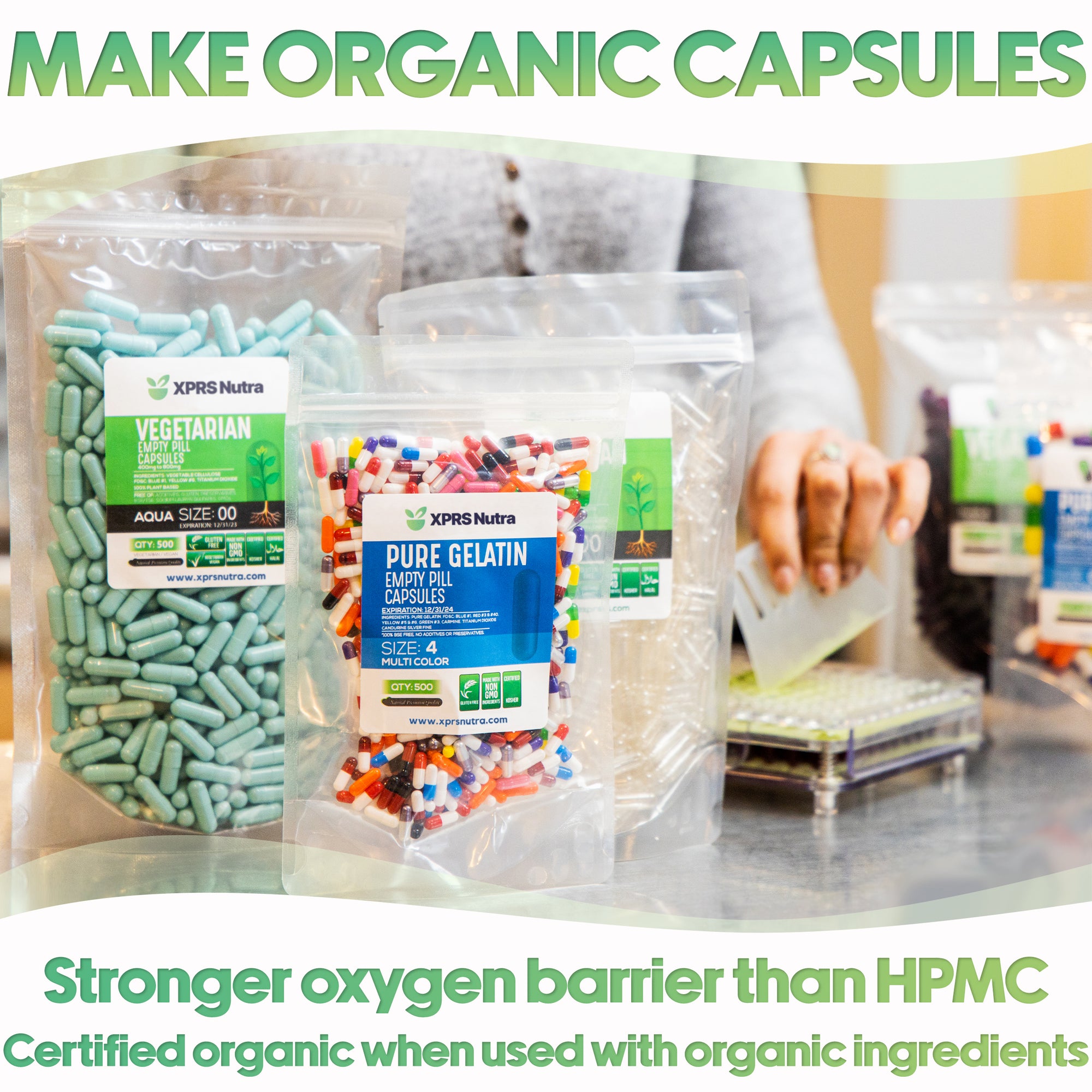 Pullulan Clear Vegan Plantcaps Empty Capsules