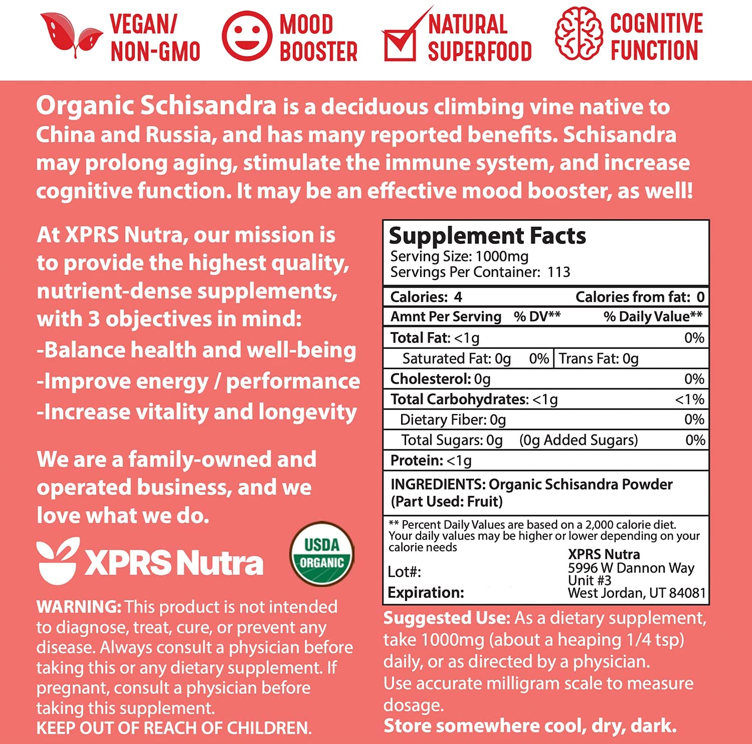 Schisandra Berry Extract Powder