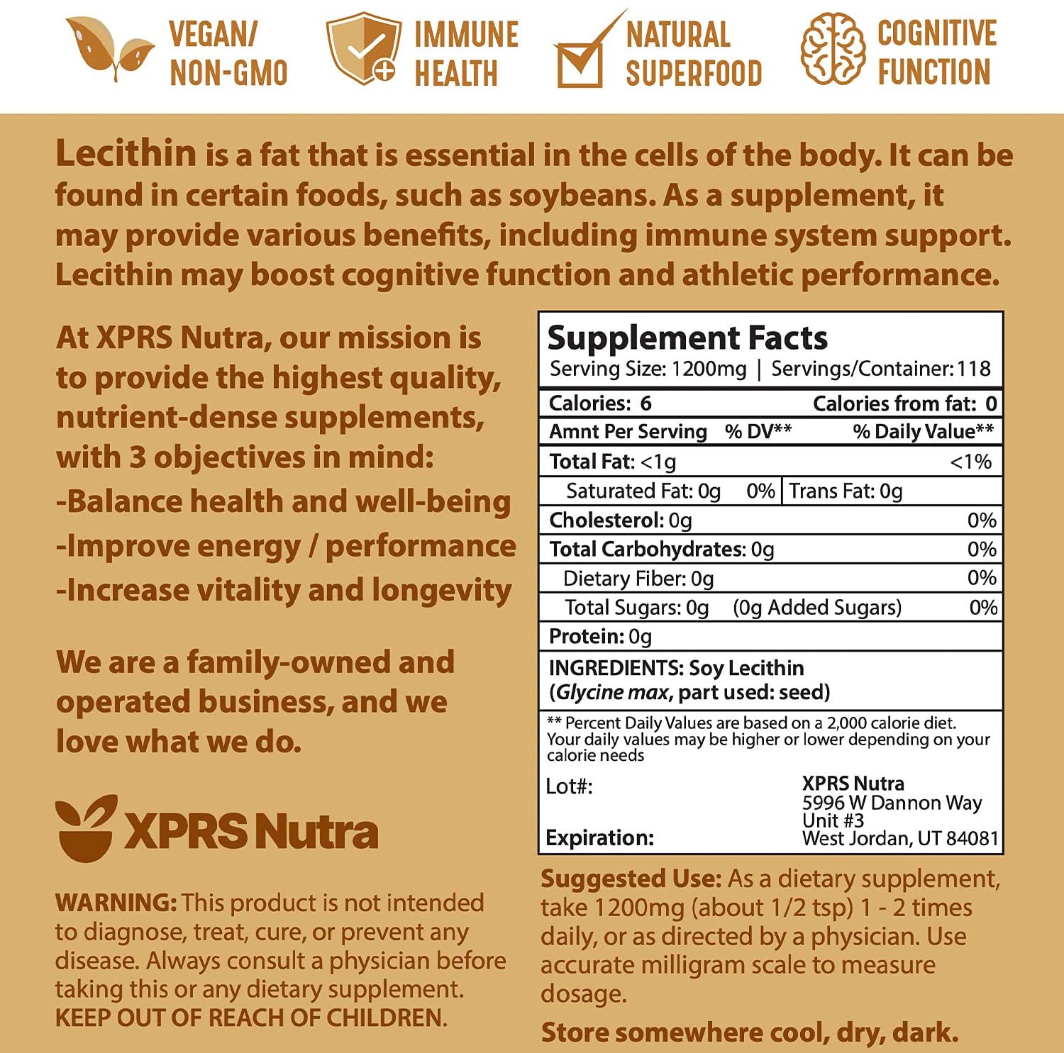 Soy Lecithin Powder