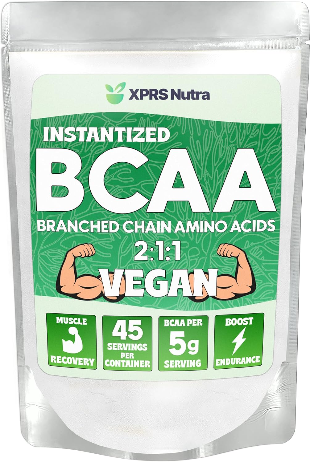 Instantized BCAA Branched Chain Amino Acids Powder 2:1:1