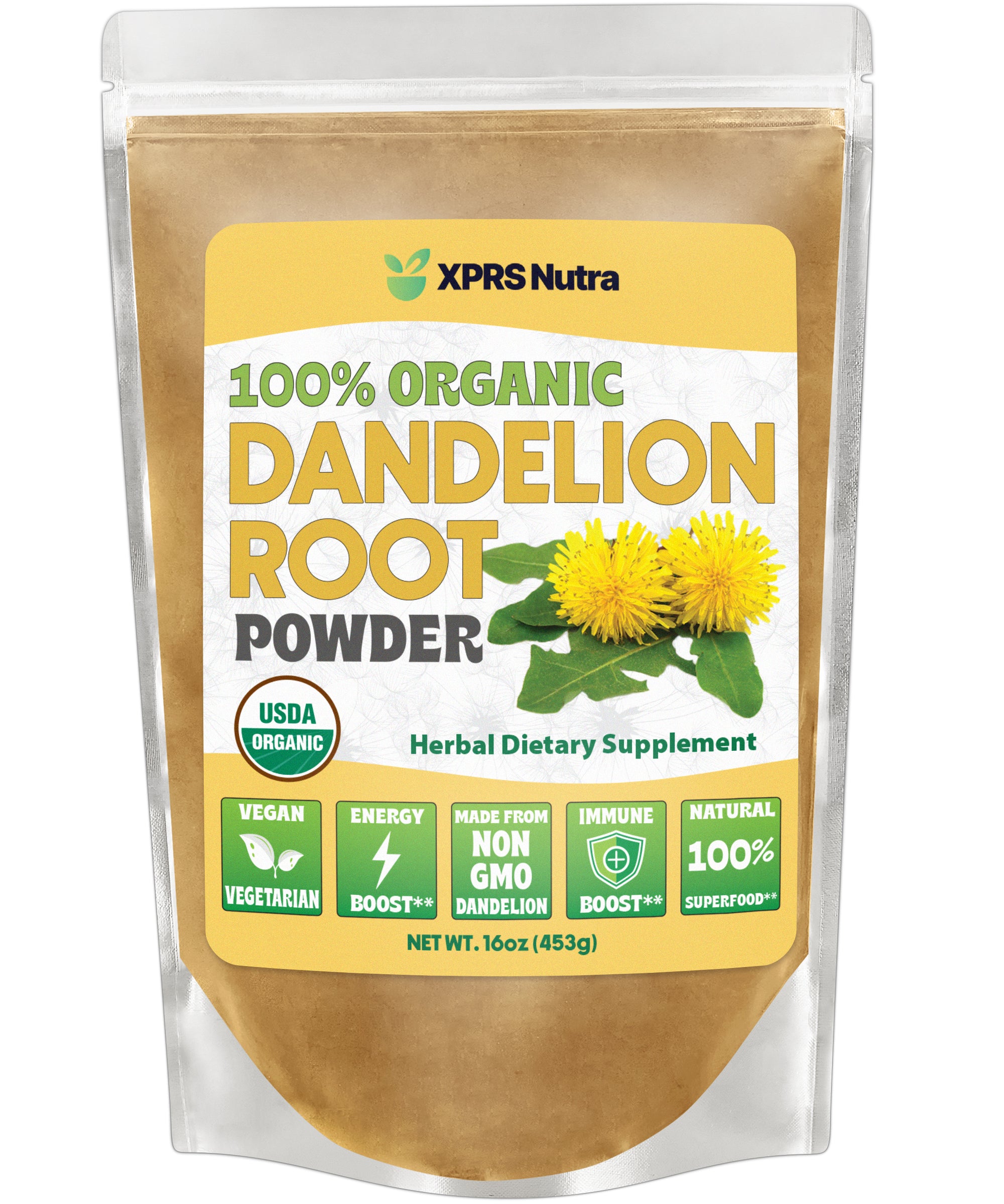 Organic Dandelion Root Powder