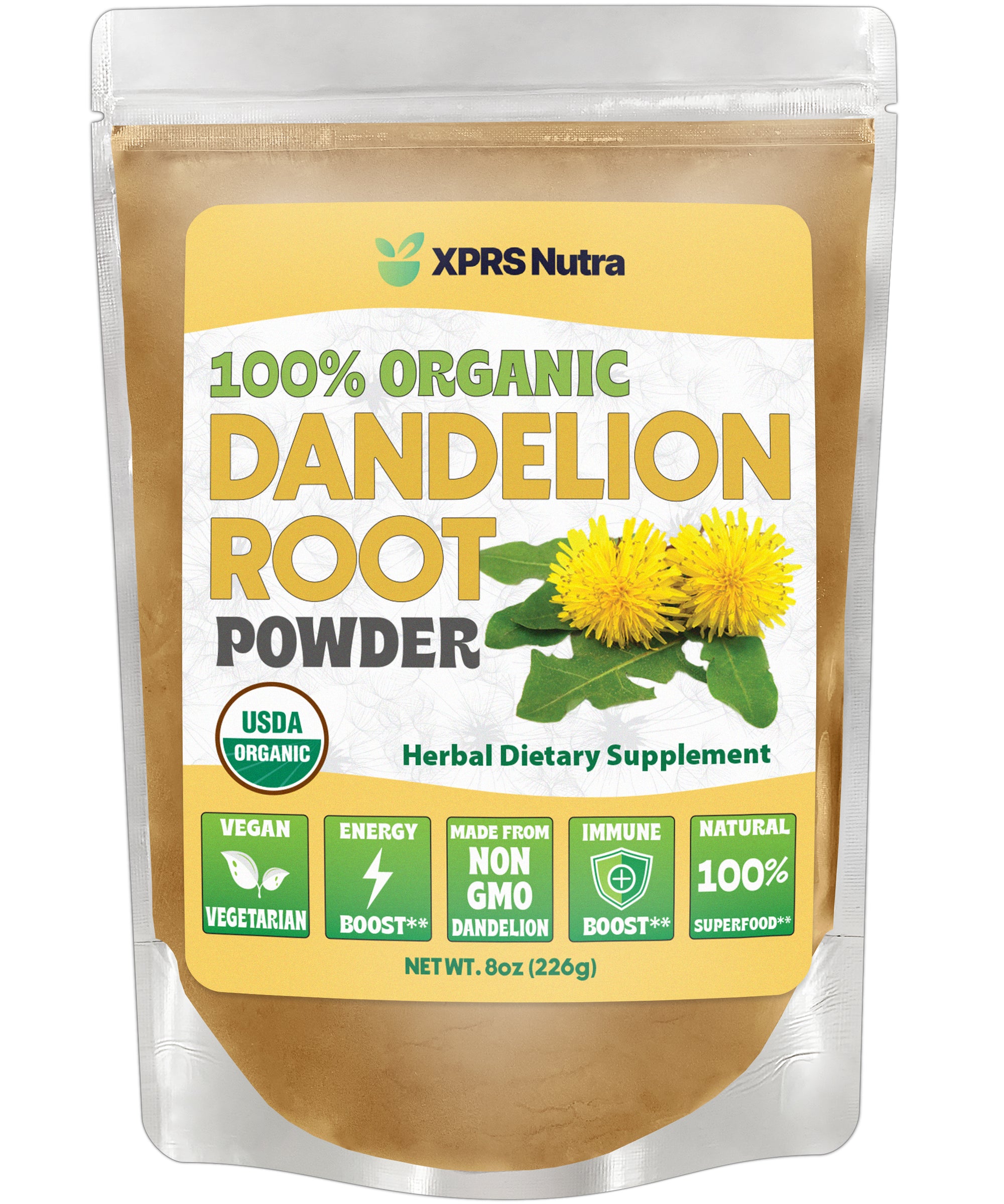 Organic Dandelion Root Powder