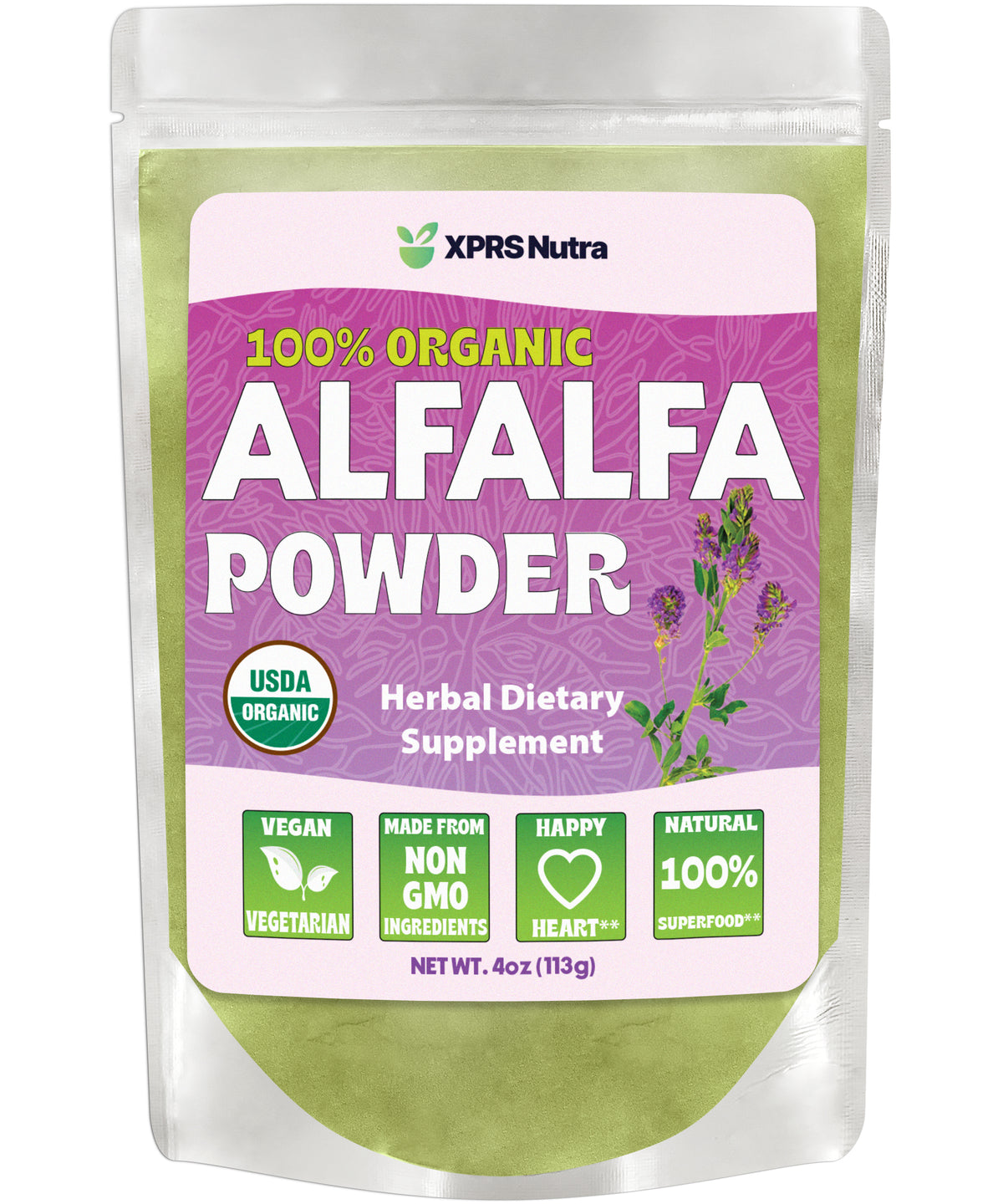 Organic Alfalfa Powder