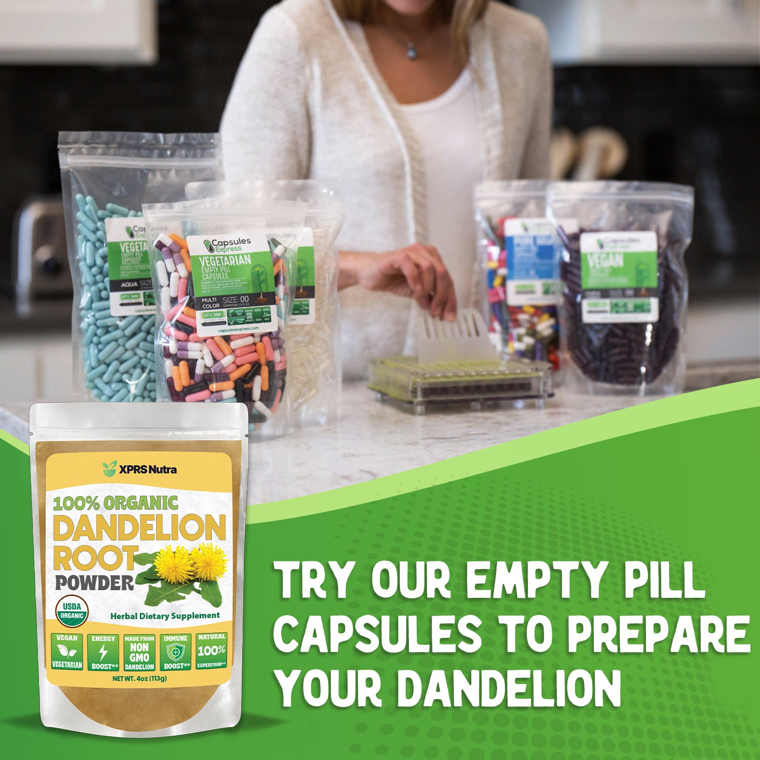 Organic Dandelion Root Powder
