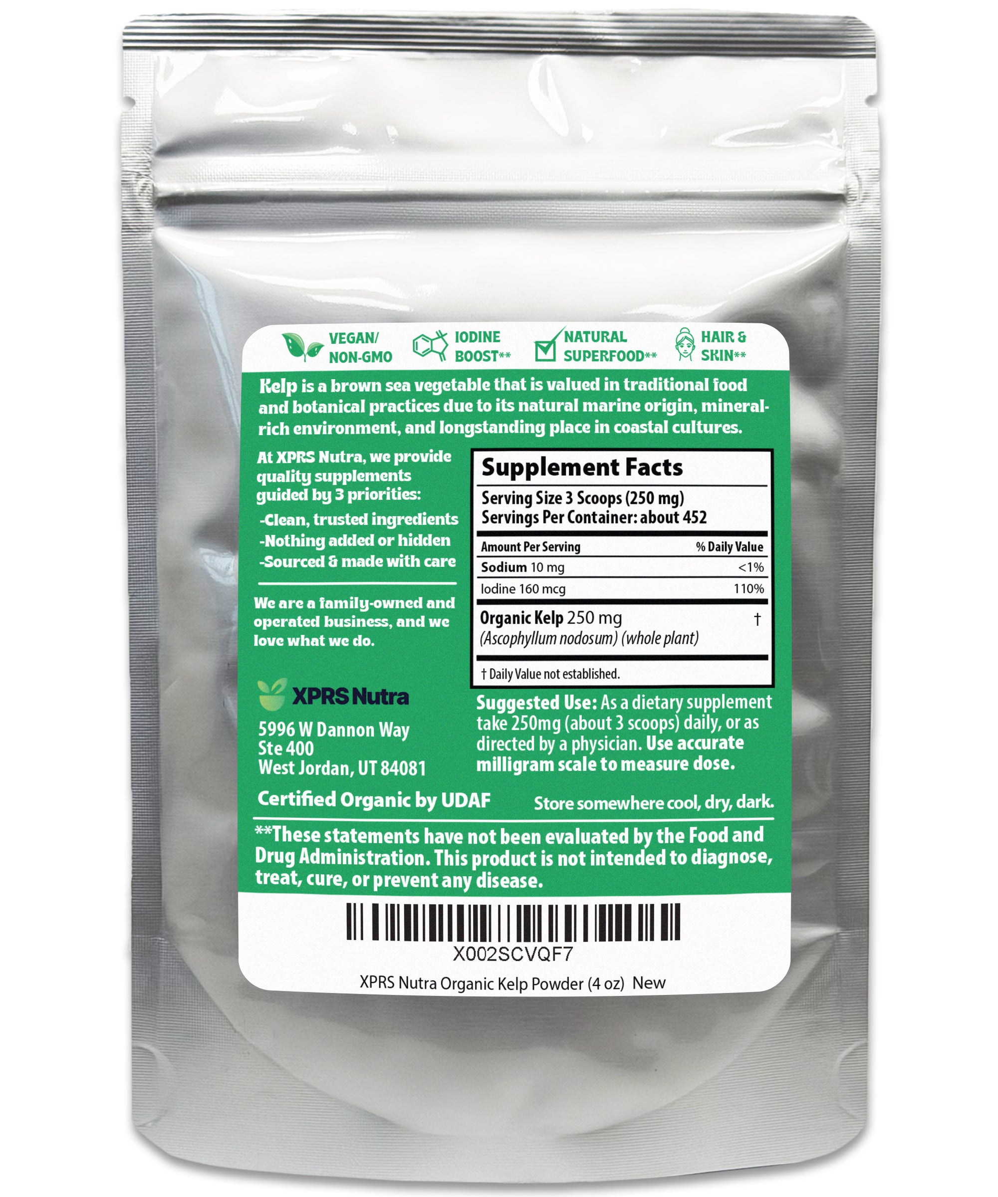 Organic Kelp Powder