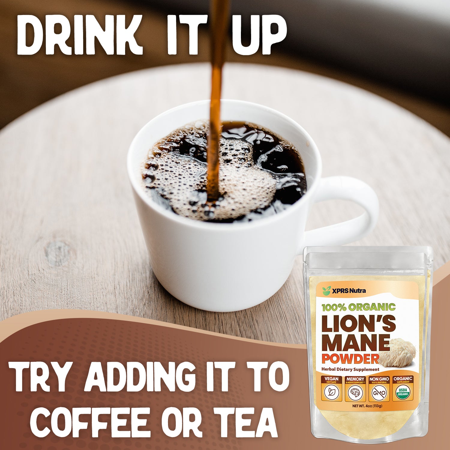 Organic Lion's Mane Powder