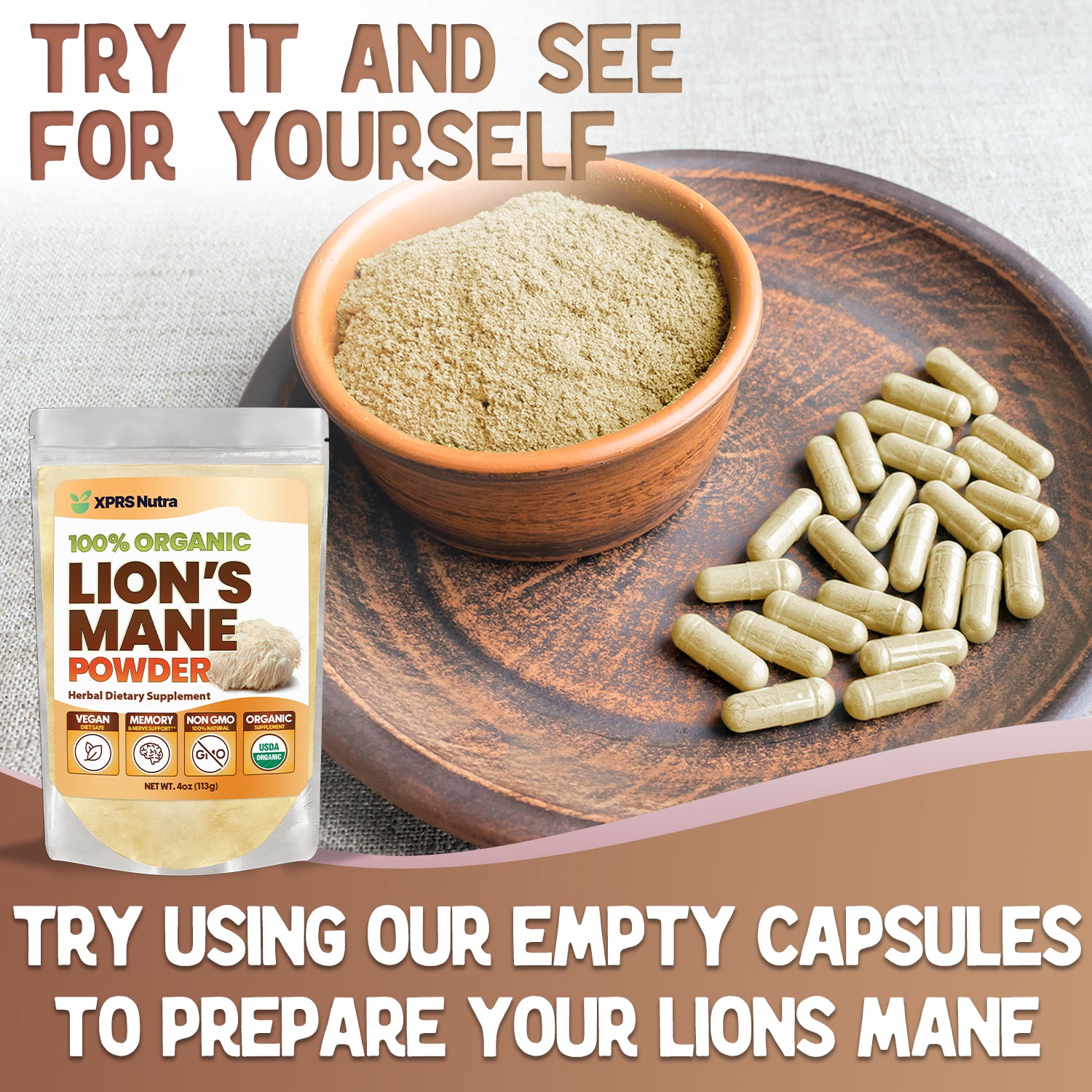 Organic Lion's Mane Powder
