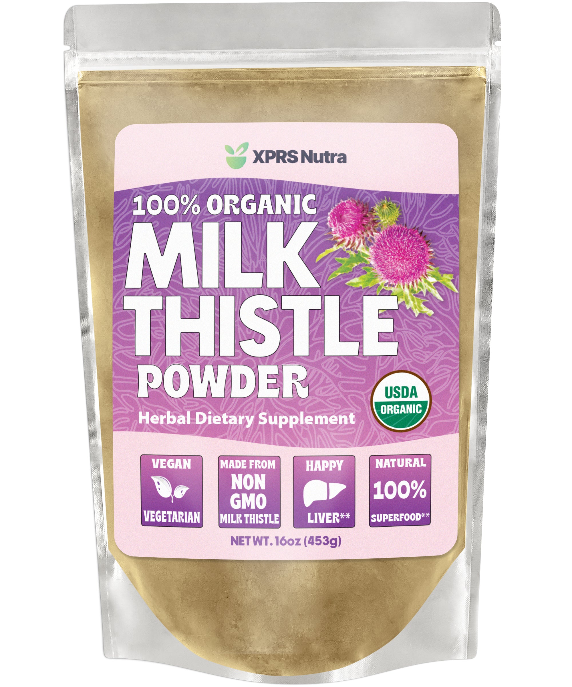 Organic Milk Thistle Seed Powder