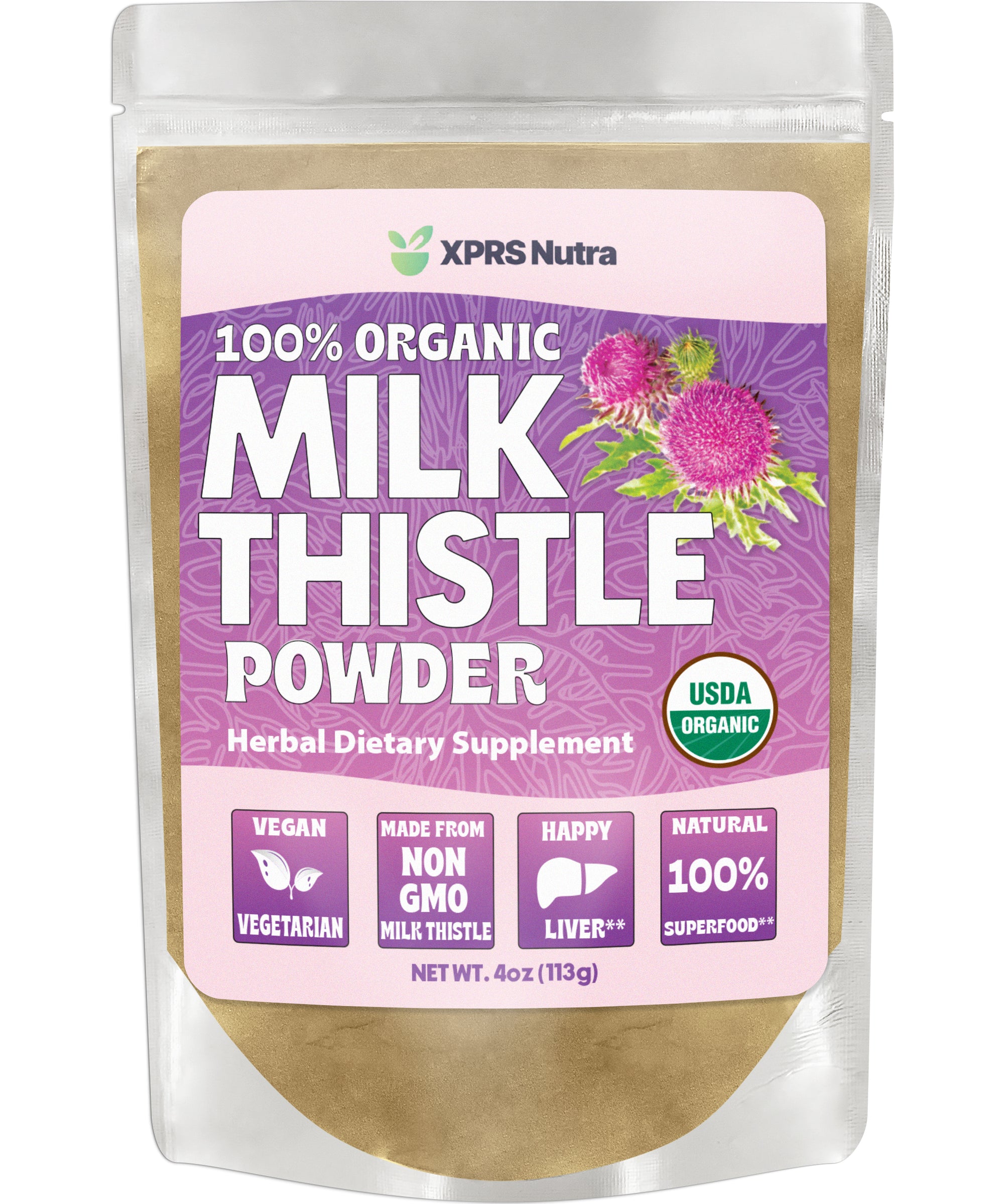 Organic Milk Thistle Seed Powder