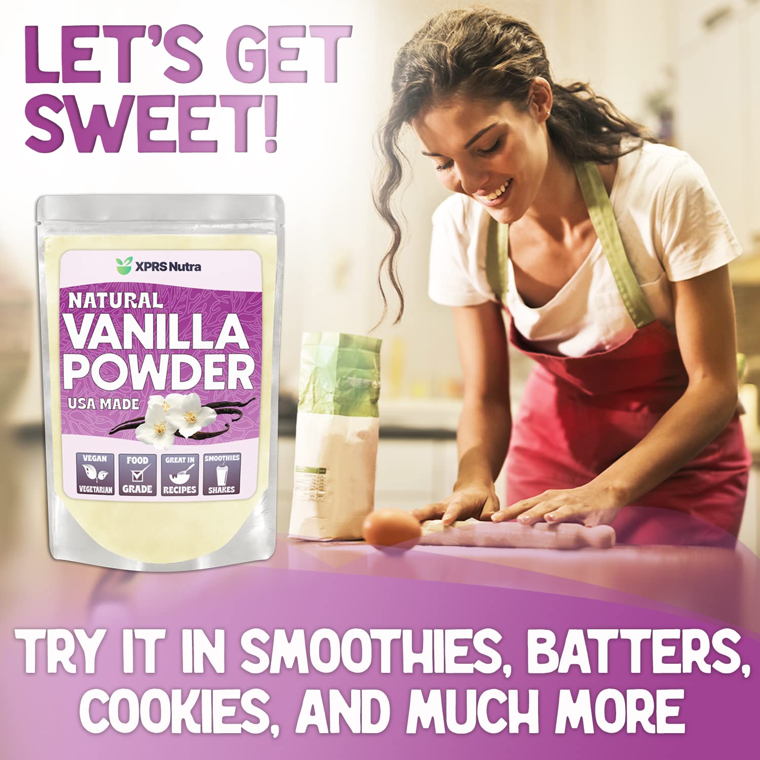 Natural Vanilla Powder