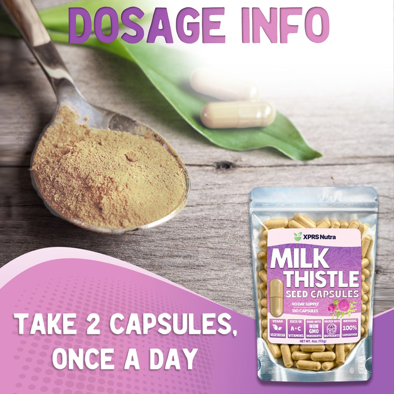 Milk Thistle Seed Capsules