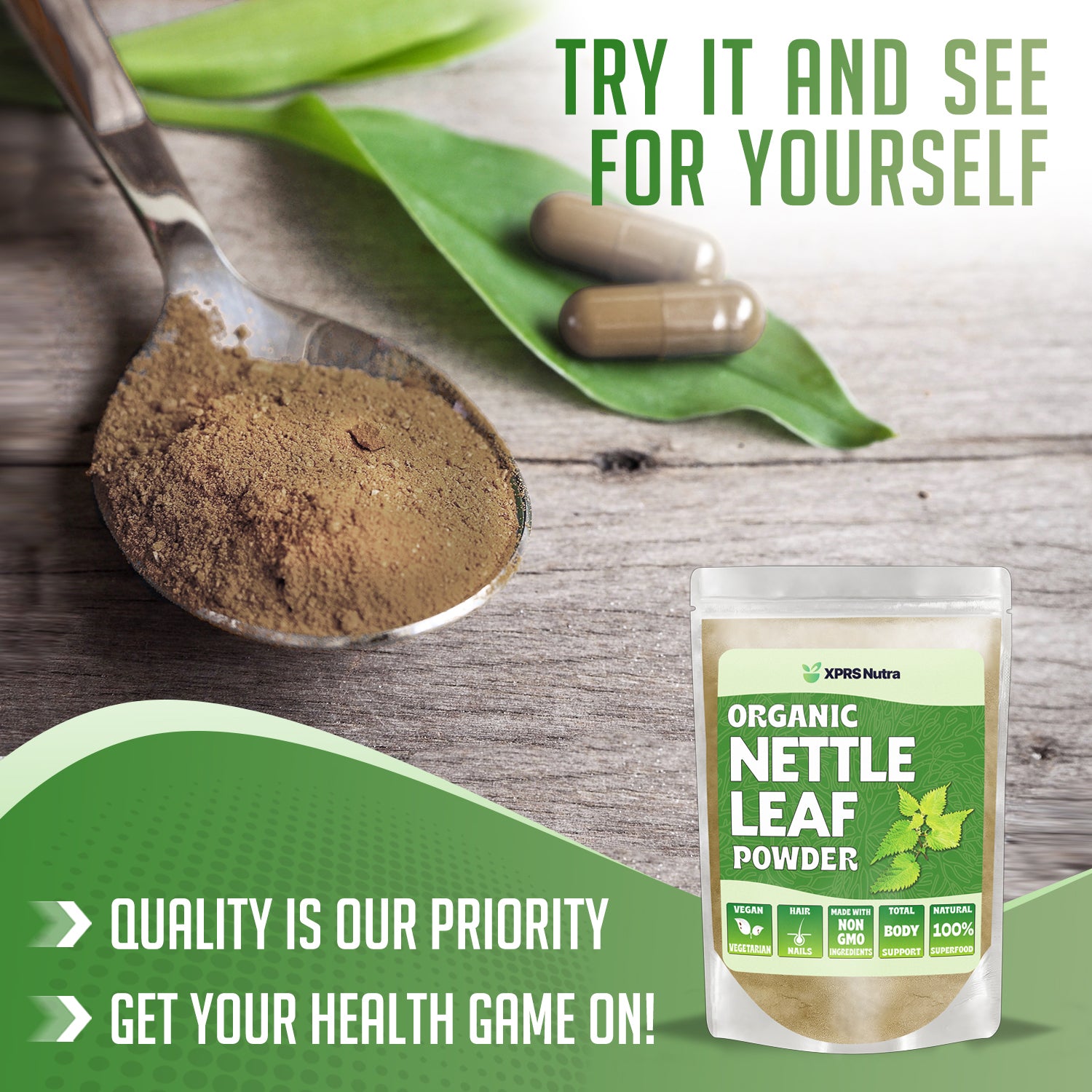 Organic Nettle Leaf Powder