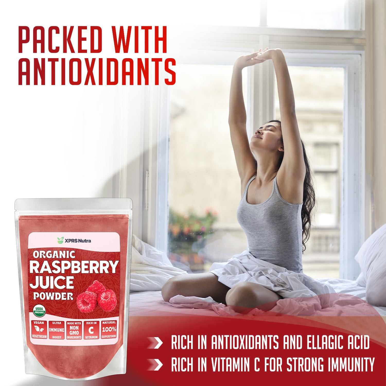 Organic Raspberry Juice Powder