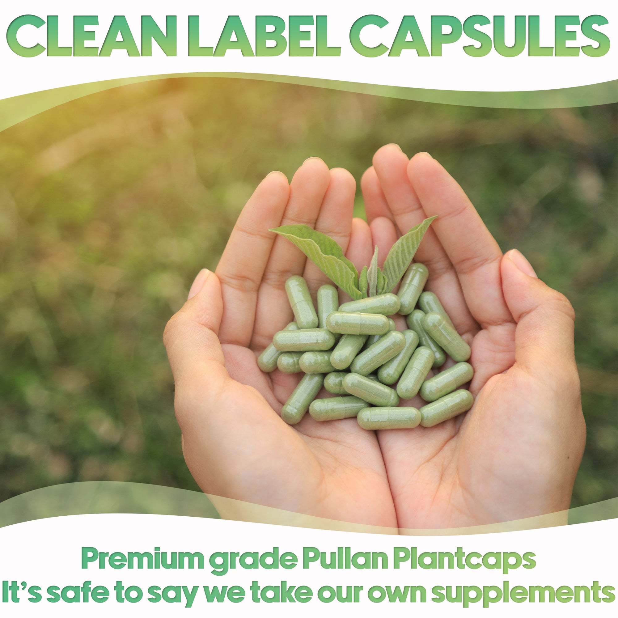 Pullulan Clear Vegan Plantcaps Empty Capsules
